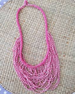 "Pink Therapy" necklace